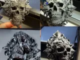 Gothic Skull Wall Mount - Wall Decoration-6