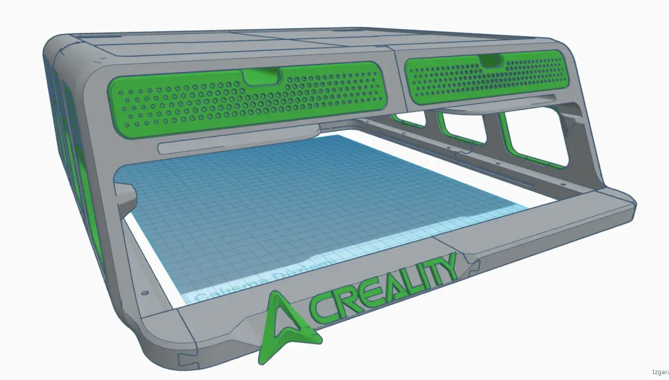 Creality K1 MAX ÜST APARAT-K1 MAX MONTAGEM DO TOPO