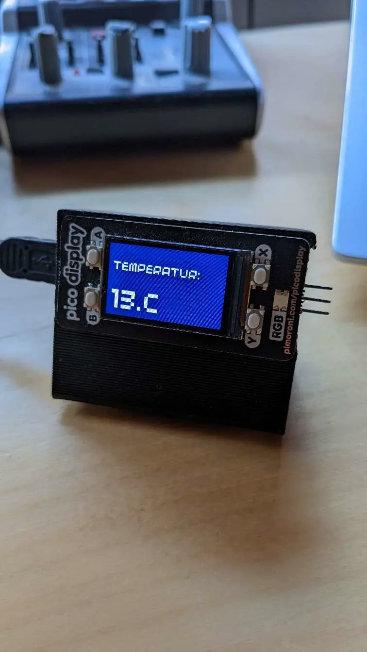 Raspberry Pi Pico Pimoroni Display Case Stand