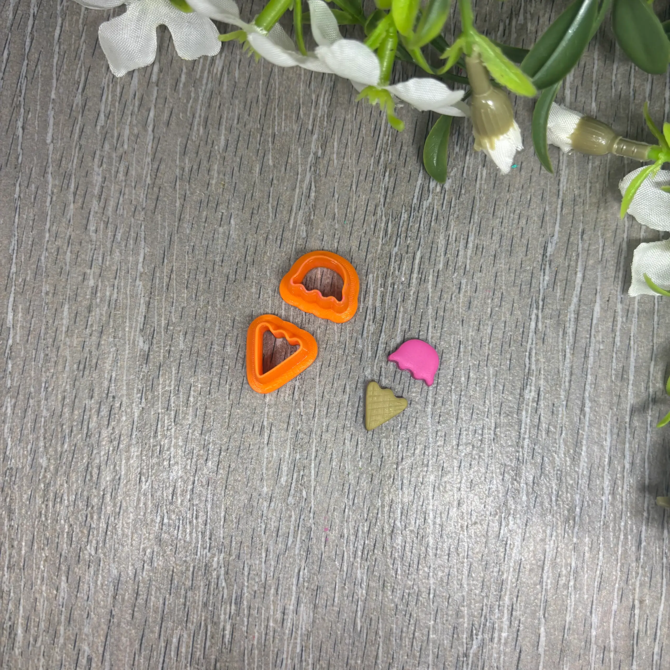 Ice Cream Cone Clay Cutter Set