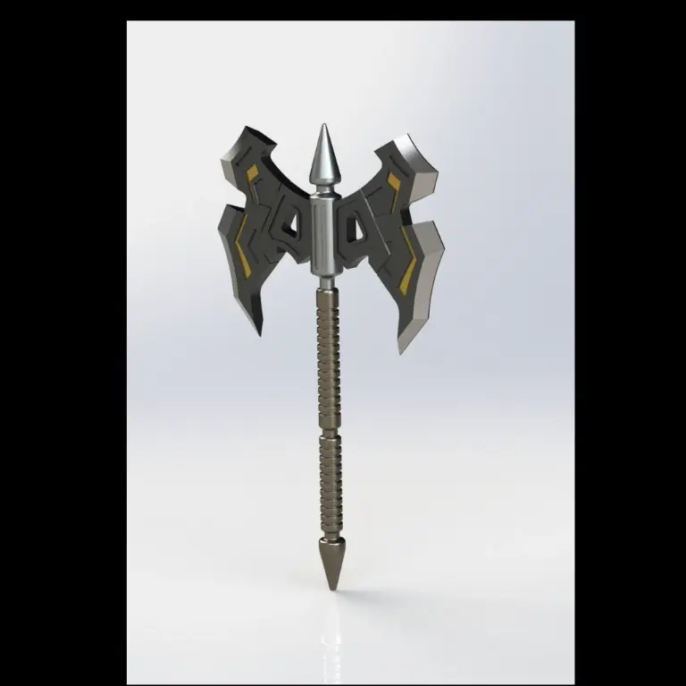 Long Battle Axe - Toy Replica