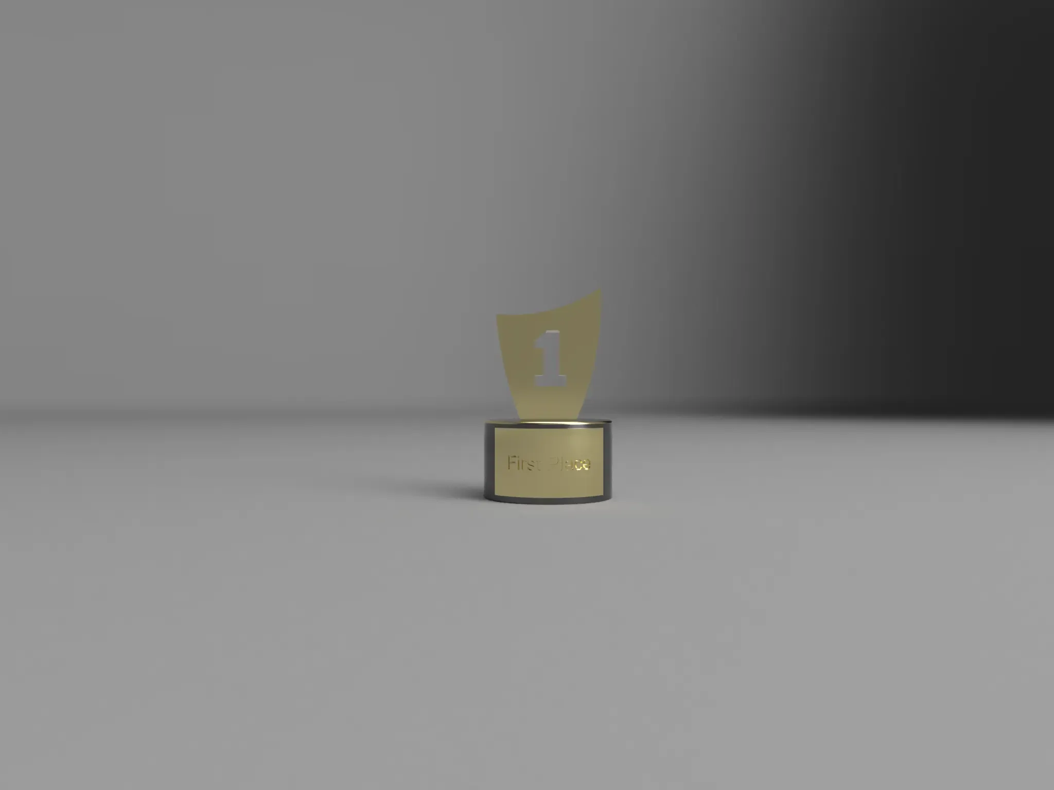 Simple trophy