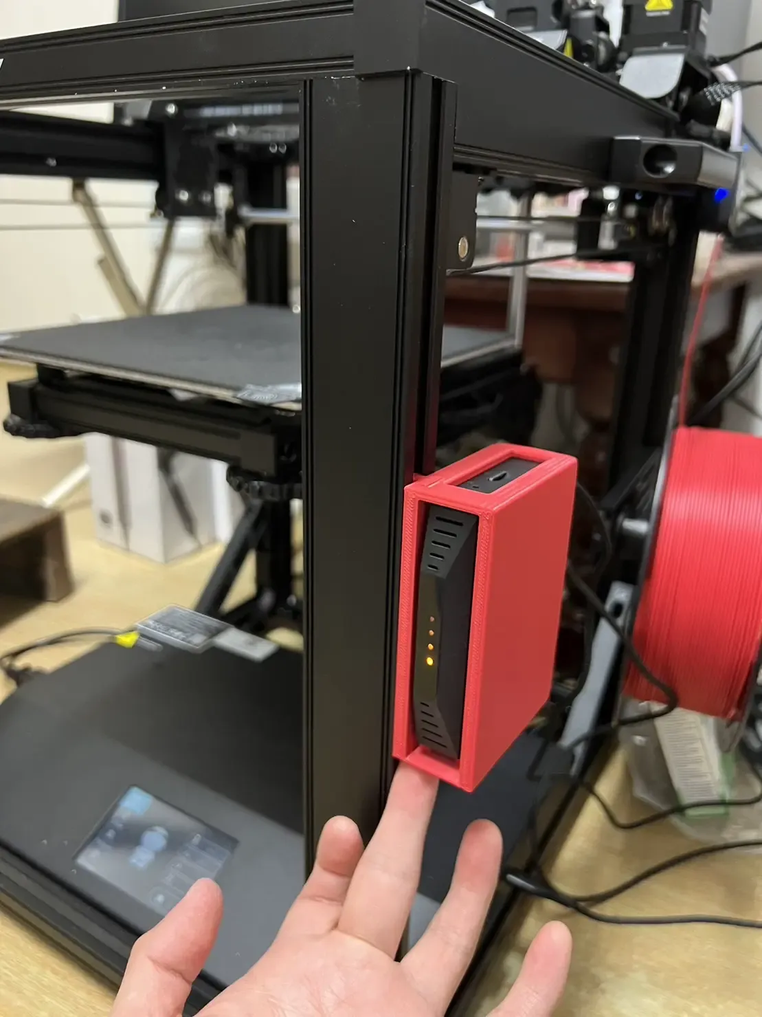 Ender5 - WIFI Box Holder (No Any Screw & Adhesive Needed!!!)