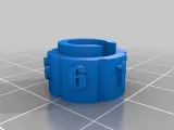 Combination padlock-8