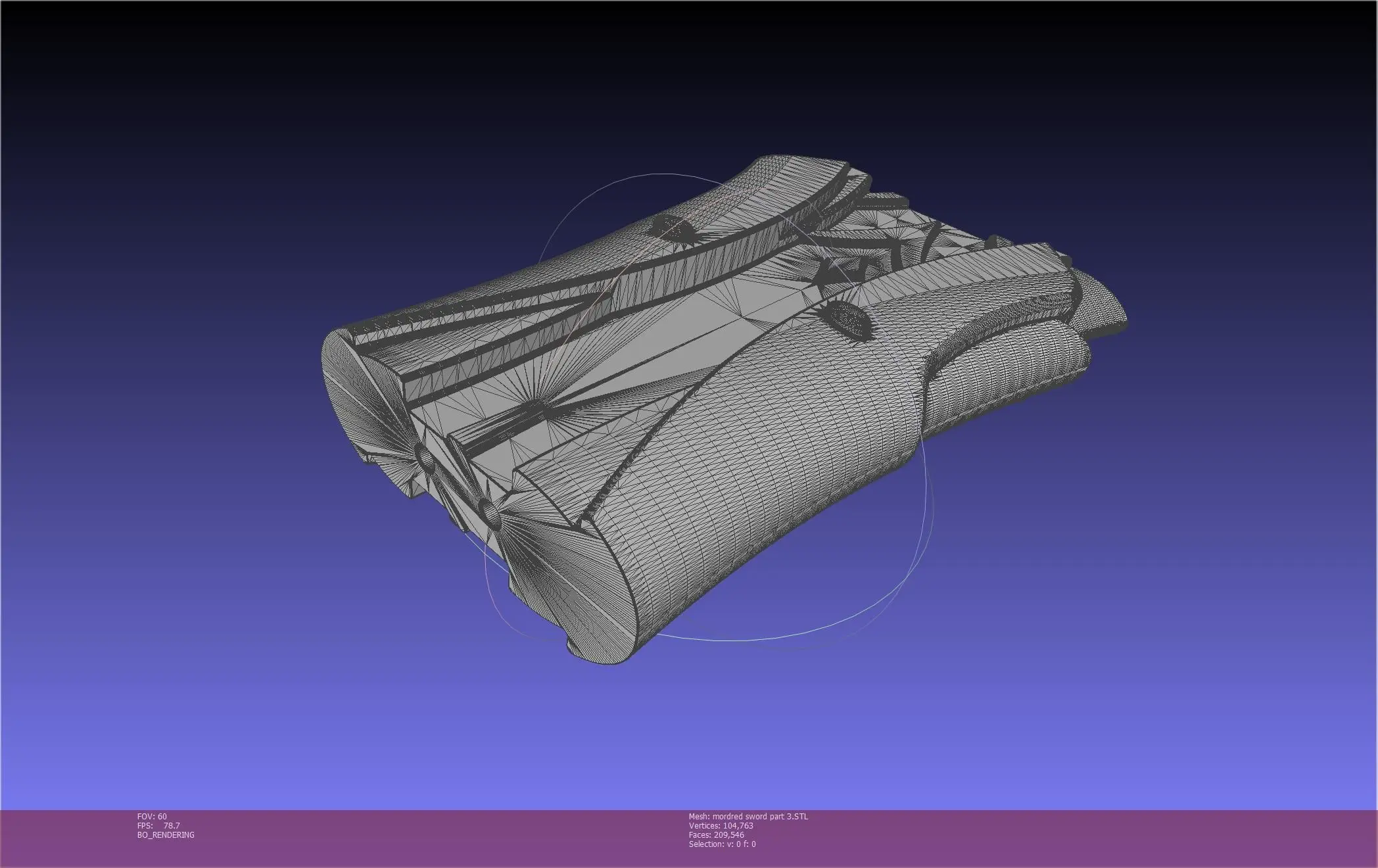 Fate Mordred Sword Printable Assembly