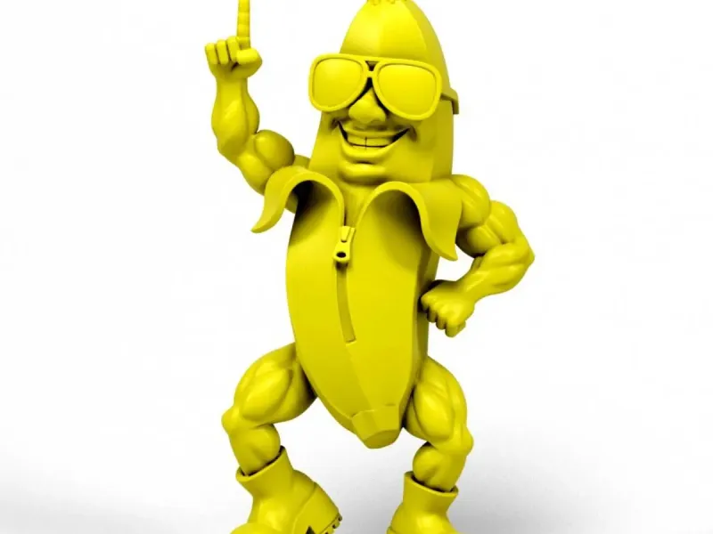 The dancing banana