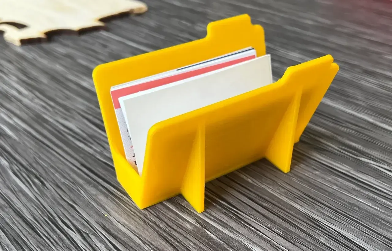Business Card Folder Holder
