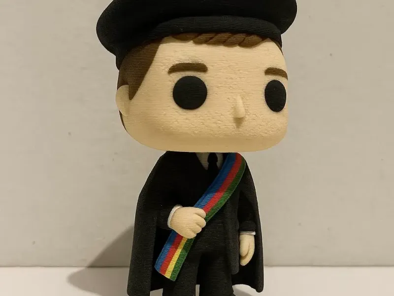 Portuguese Student Pop Figure Style