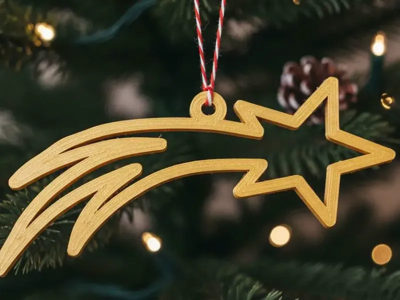 Star of Bethlehem Ornament for a Christmas Tree