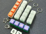LED Fidget Keycap  Clicker, ЛЕД кейкап фиджет кликер-1