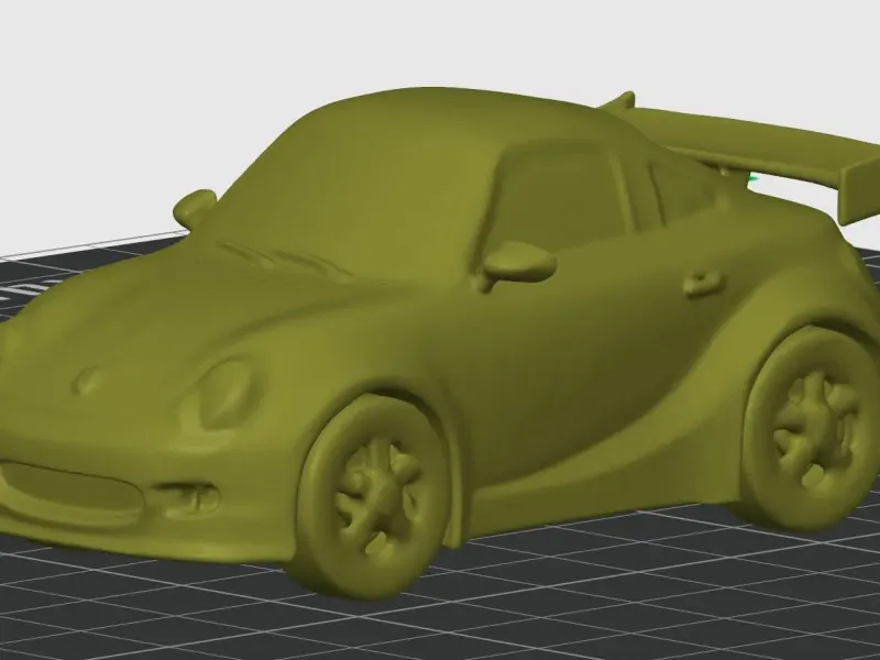 Cartoon Porche