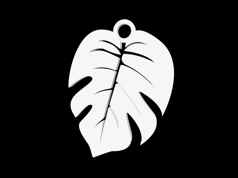 Leaf 3 - Earring & Pendant