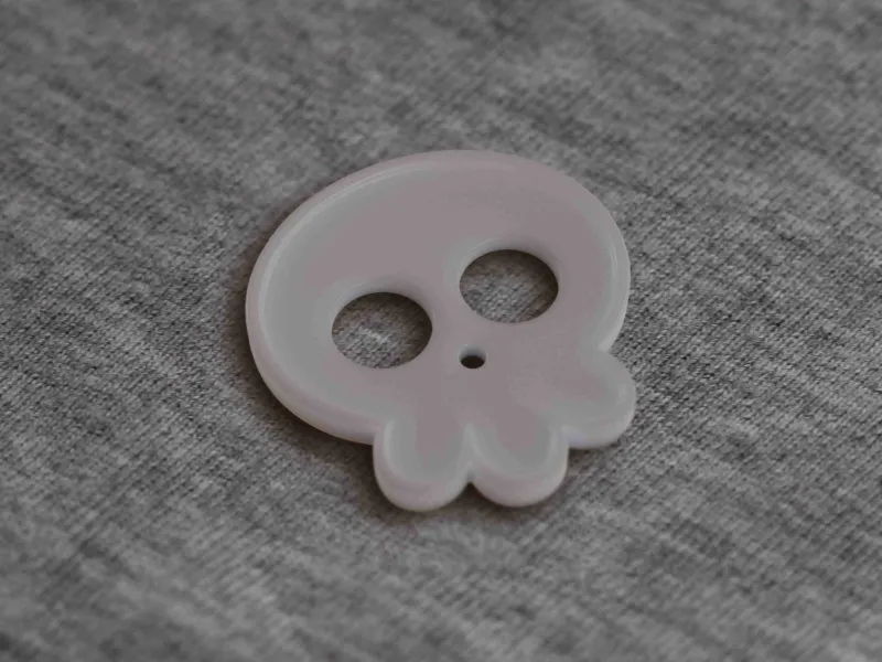 BUTTON - OCTO SKULL