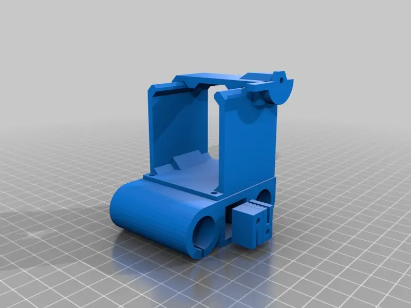 MK8 X carriage for uncrossed belt CoreXY printer
