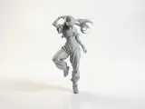 Lady Dancer Figurine Female Figure 3D Printable-3