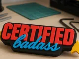 Cool Sign - Certified Badass-0