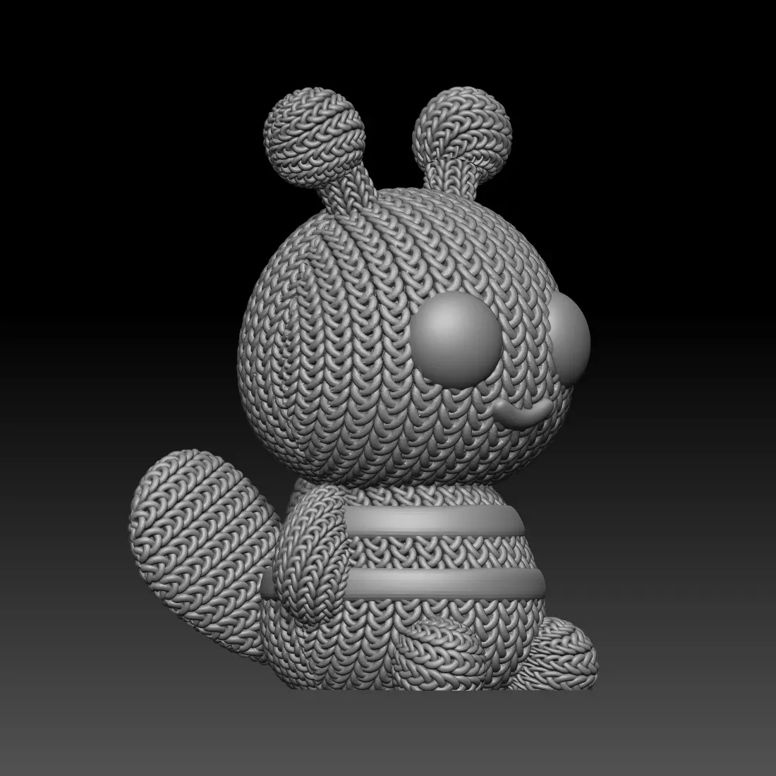 Knitted Bee
