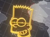 Bart_Simpson Cookie cutter-2