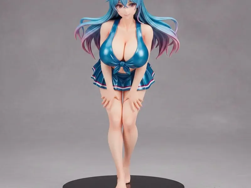 Neon Spirit Cheer Charm – Ecchi Playful Pose