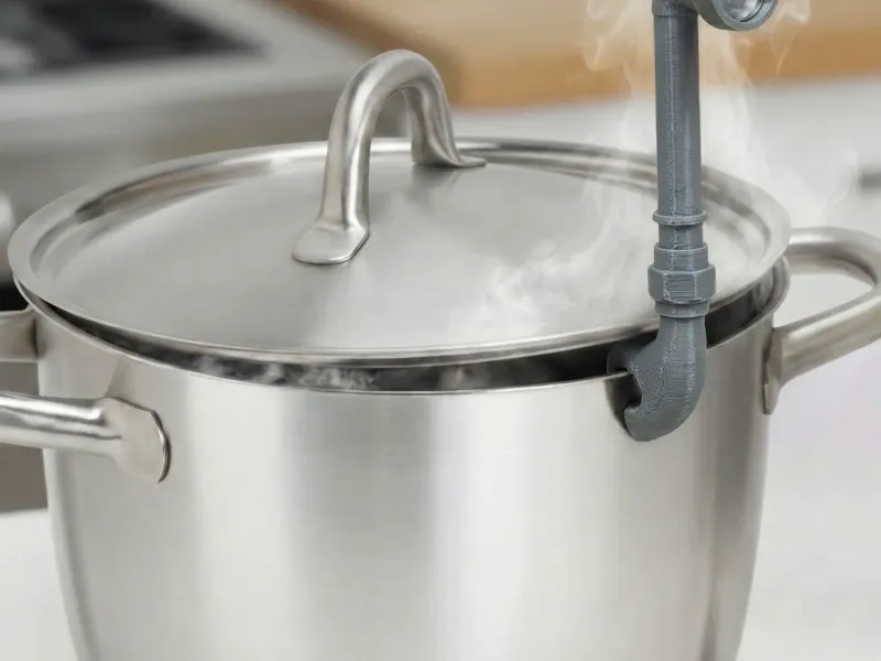 Steam Scope Lid Vent – 3D Printable Pot Lid Opener
