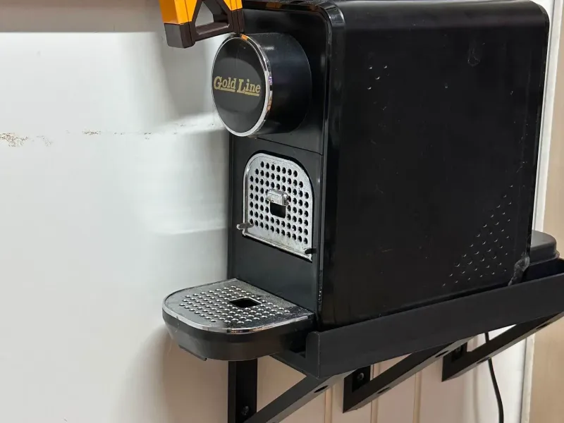 coffee machine wall mount