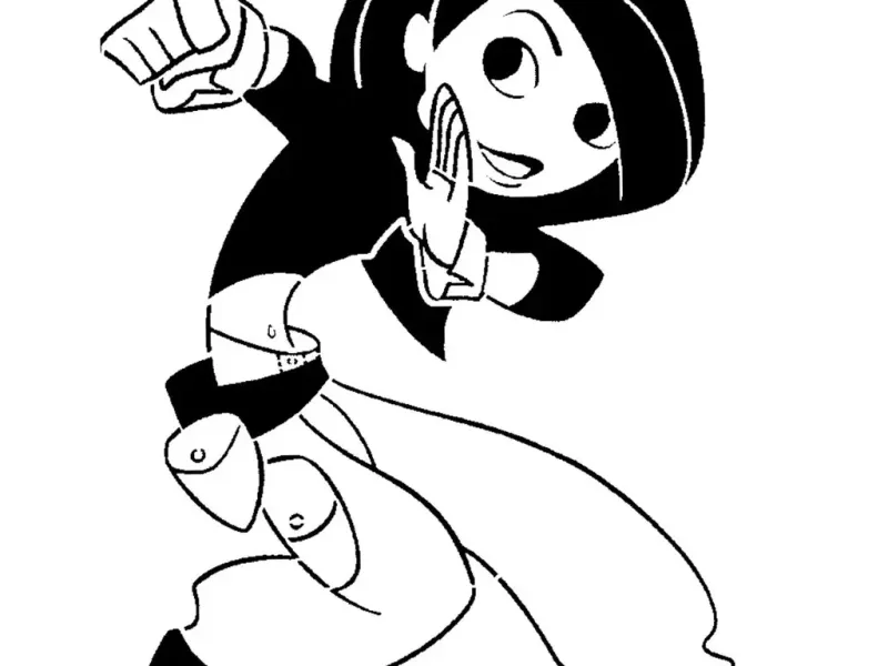 Kim Possible sjabloon