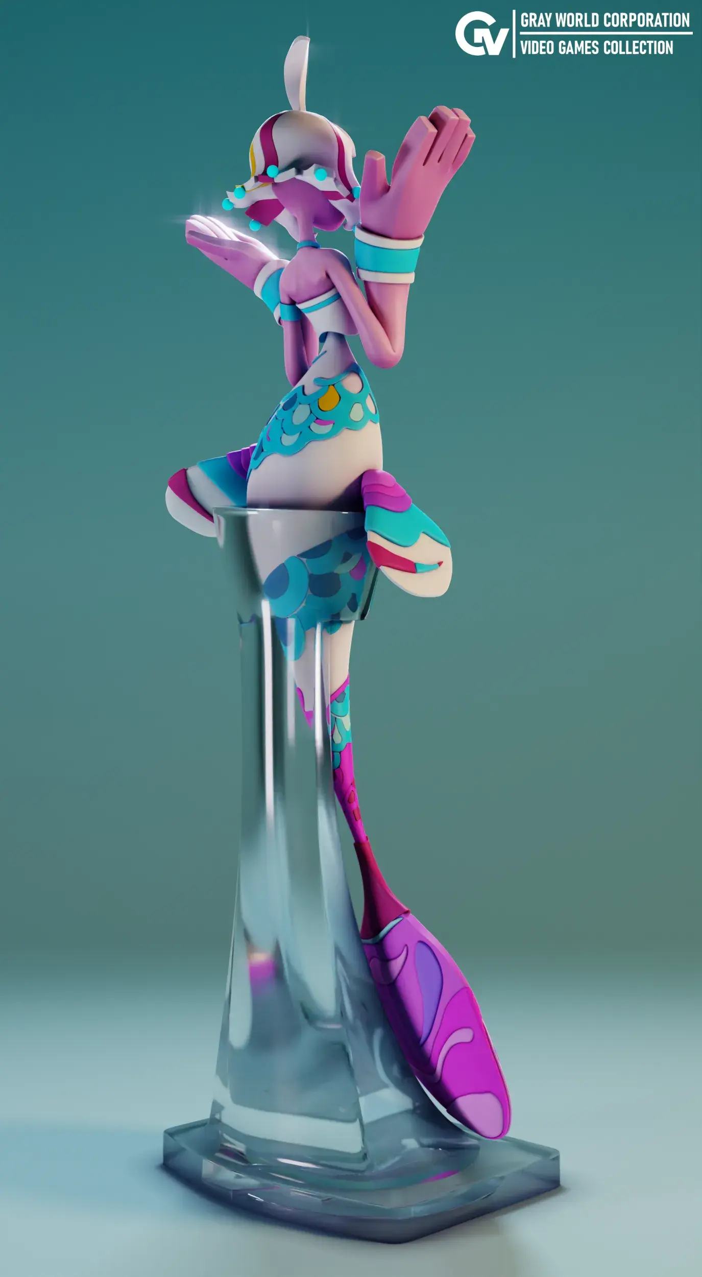 Characters & Creatures STL Download - Sayu | No Straight Roadsby