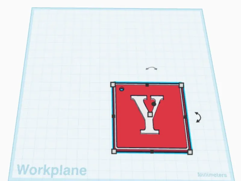 keychain letter Y