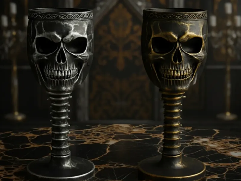 GOTHIC SKULL CUP - CALIS.