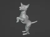 Cute standing Chihuahua Dog-1