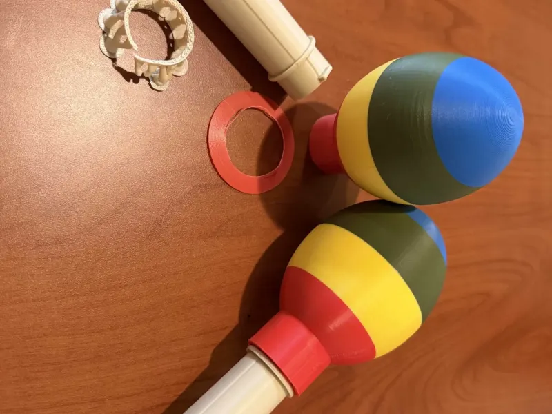 Acoustic Maraca for Filament Purges!