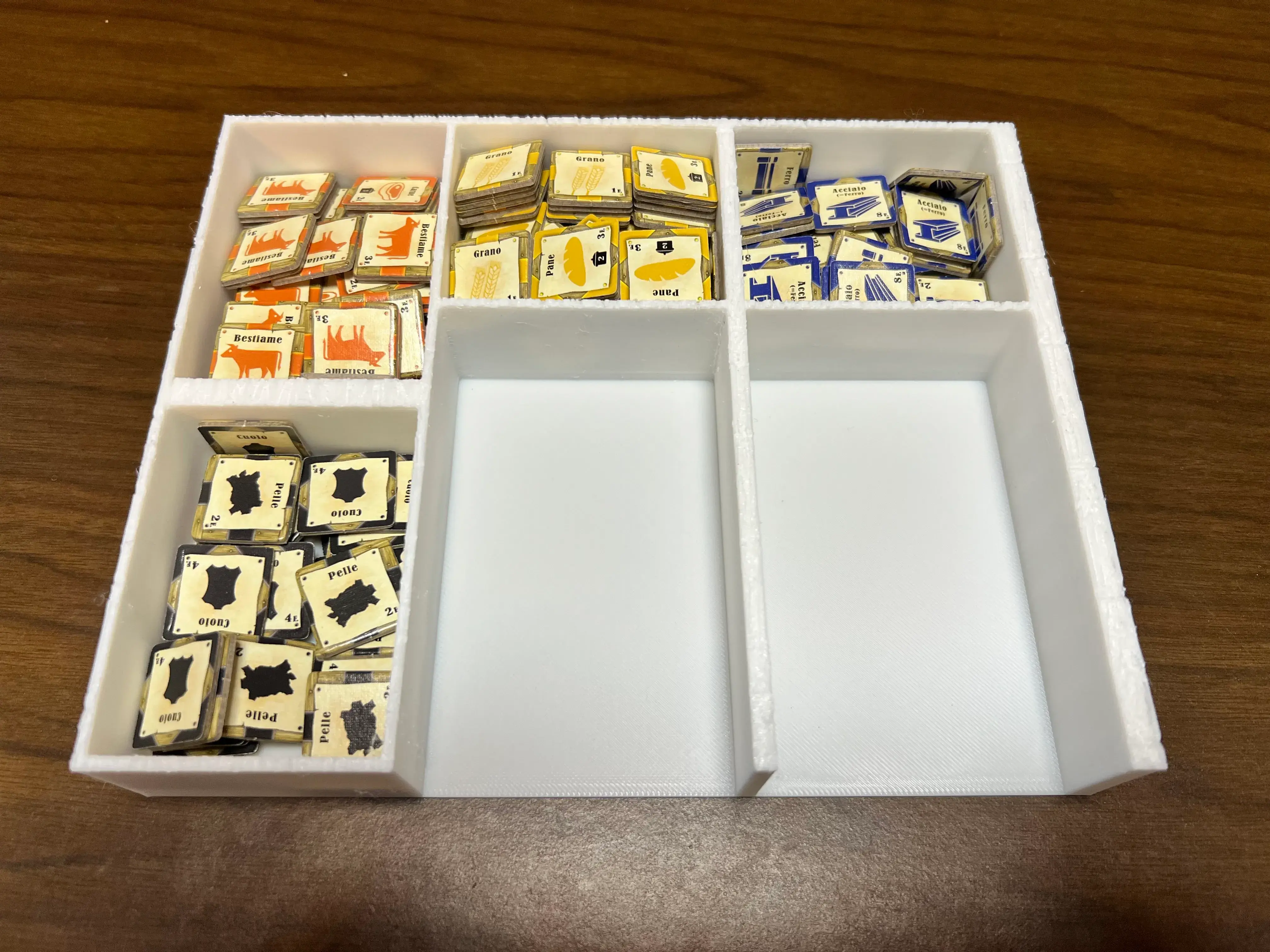 sleeved card game organizer SETI Board Game Insert / Organizer – Sleeved Card Compatible + Optiona –  BoardGeekFox main image 0