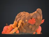 Thanksgiving Fall Harvest Cornucopia -7