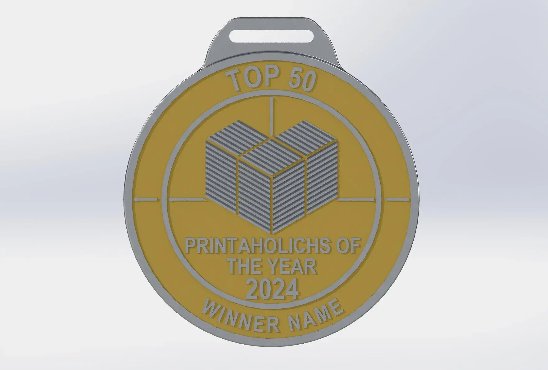 Creality Cloud Top 50 Medal