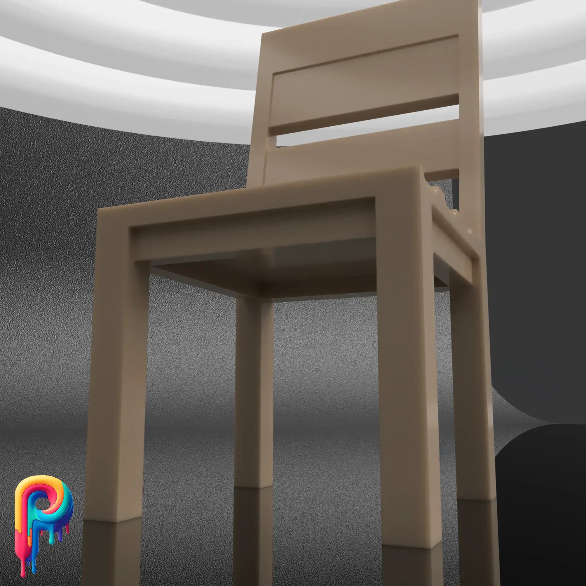 Chair Phone Holder by Polymeria