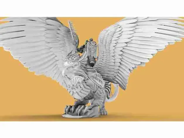 Royal Griffin Rider