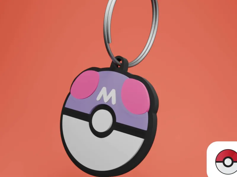 Master Ball | Pokemon Keychain Series