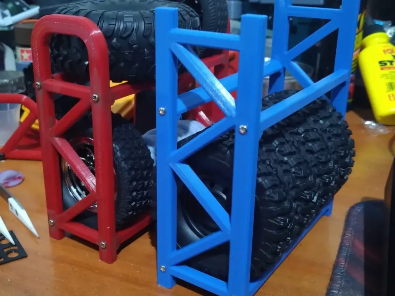 タイヤラック RC 1/16 1/18 1/24