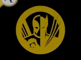 Deadpool & Wolverine - Silhouette - 2D Wall Art Decor-0
