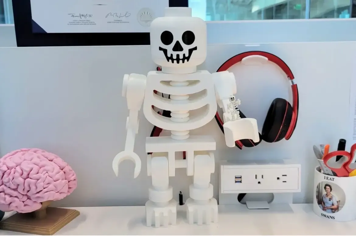 Mega Not Lego Skeleton