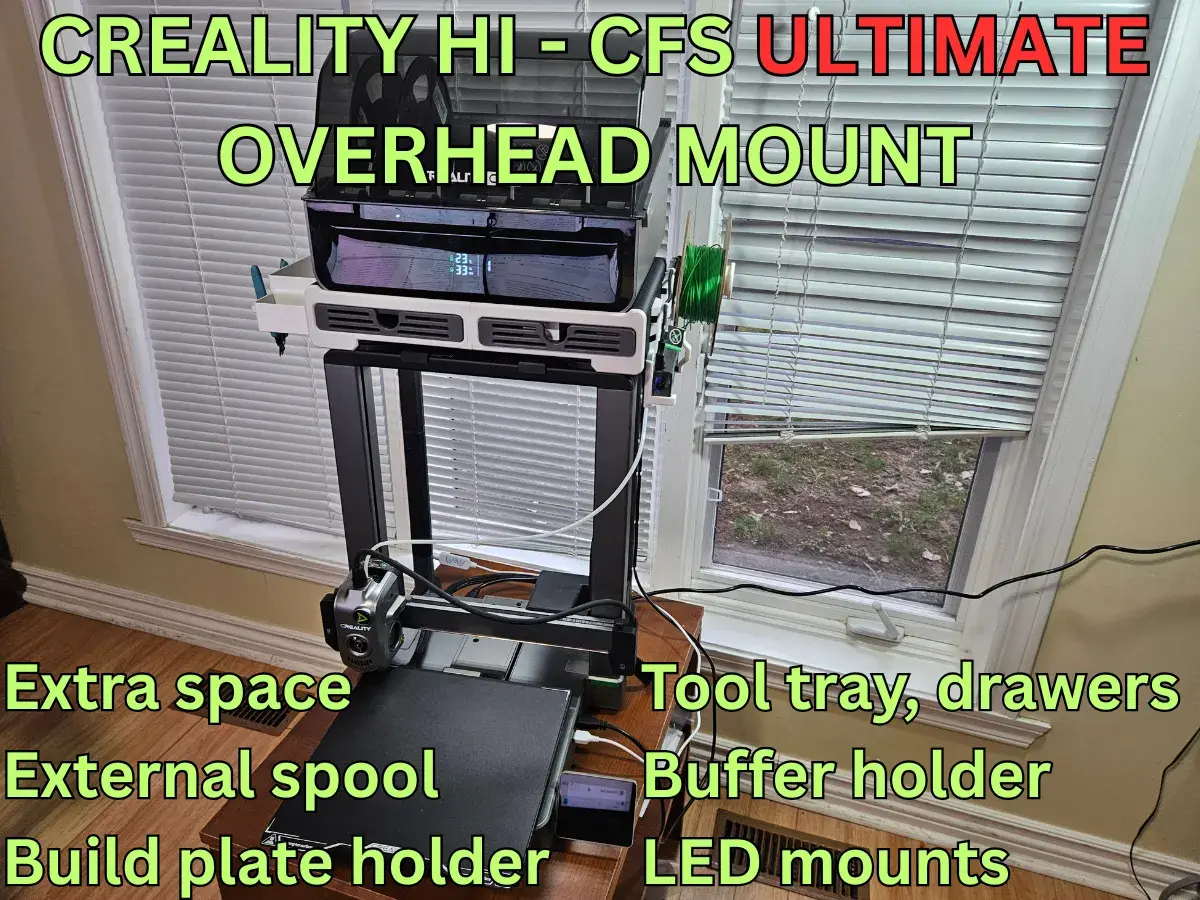 CFS OVERHEAD MOUNT - ULTIMATE FOR CREALITY HI