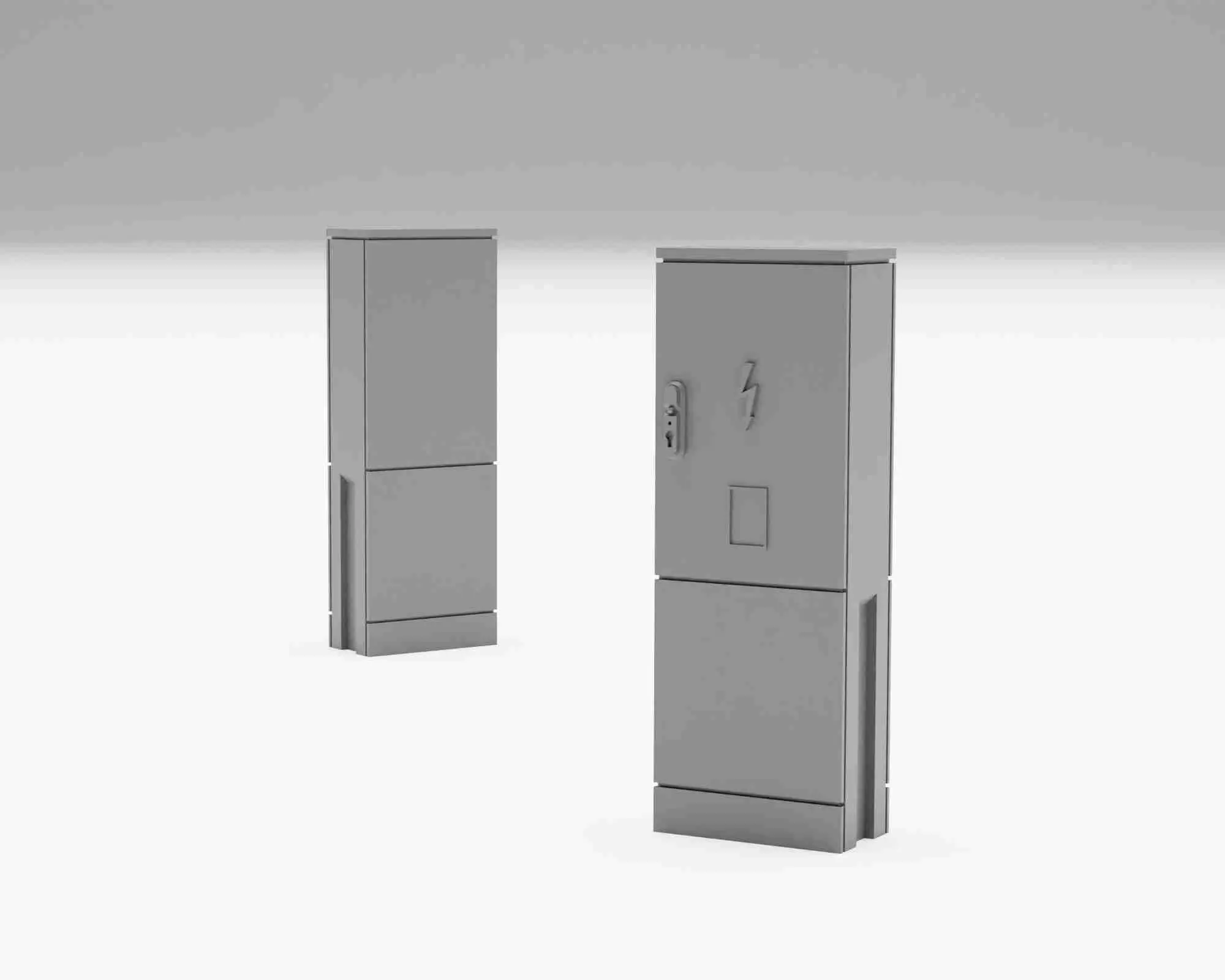 Electrical junction boxes H0 scale