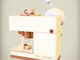 Confused Robot Coffee Machine Scene Funny Model-8