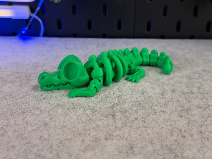 Articulated Skeleton Crocodile - Toys - PLA - 3D printed product - фото 13