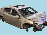 Wrecked Mazda-1