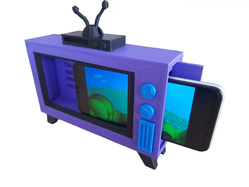 The Simpsons TV cell phone holder