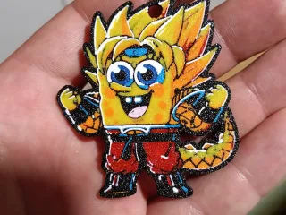 chaveiro do Bob Esponja sayadin