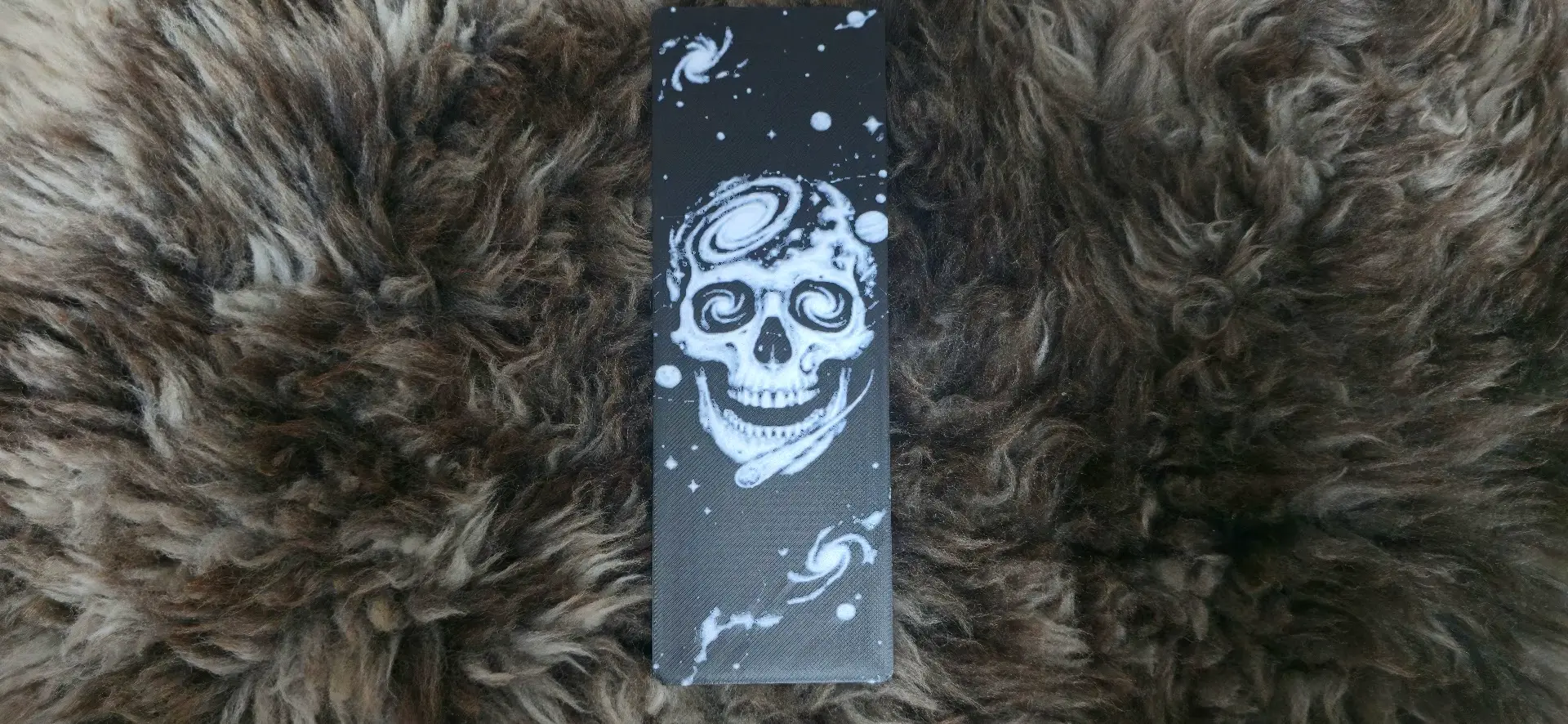 Cosmic Skull Death in Space Bookmark