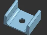 LED Diffuser - mounting clip14.5mm-0