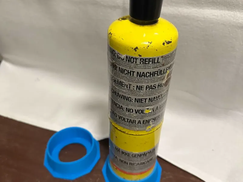 Gas bottle stand